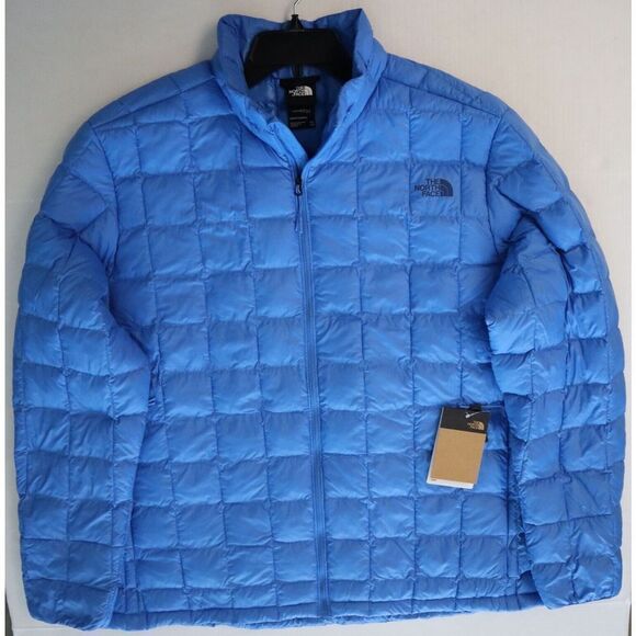 The North Face Men's Sz 2XL Super Sonic Blue Thermoball ECO Full Zip Jacket $210 - Picture 6 of 12
